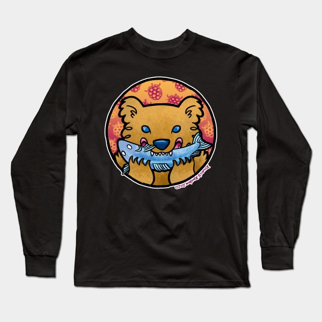 Grizzly Grub Long Sleeve T-Shirt by Raven's Random